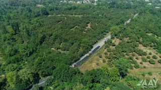 Zaqatalada bu kəndlərə gedən yollar yenilənir - FOTO - VİDEO