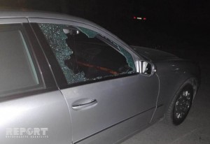 Sumqayıtda minik avtomobilindən oğurluq edilib - FOTO