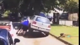 Maşınları aşıraraq etiraz ediblər - VİDEO