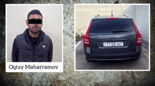 В Саатлинском районе таксист арестован за приставания к пассажирке - ФОТО