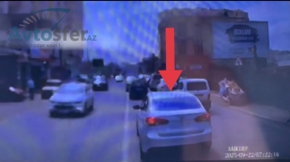 Masazırda biabırçı mənzərə: Təcili yardımın qarşısını kəsib yol vermədilər - VİDEO