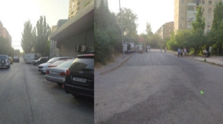 Sumqayıtda səki problemi:  Sakinlər maşın yoluna çıxmağa məcburdurlar - FOTO 