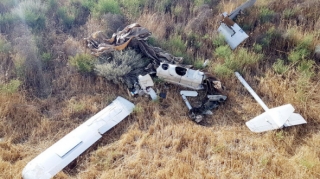Ukraynaya məxsus "Bayraktar" vuruldu - VİDEO 