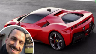 İbrahimoviç ad günündə özünə 450 minlik  “Ferrari” hədiyyə etdi