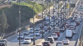 Bakının bu yollarında tıxac var - SİYAHI 