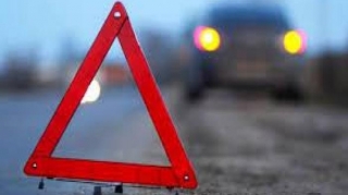 Sərnişin daşıyan mikroavtobus qəzaya düşüb 