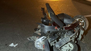 Ağstafada motosiklet qəza törədib 