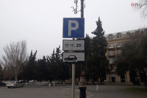 Sumqayıtda parkomatlar ləğv olundu - FOTO