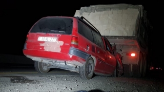 Ucarda ağır yol qəzasında sürücü və azyaşlı oğlu ölüb - FOTO  - YENİLƏNİB