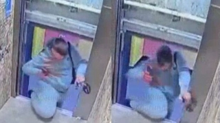 Liftə minmək istəyən gənc ölümdən döndü – ANBAAN VİDEO 