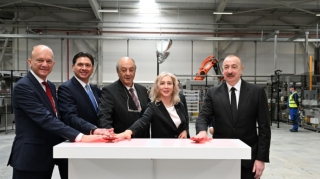 İlham Əliyev "Coca-Cola"  zavodunun açılışını etdi - FOTO - YENİLƏNİB