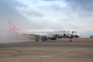 “Buta Airways” daha bir “Embraer E-190” təyyarəsi alıb - FOTO