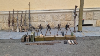 Füzulidə silah-sursat aşkar edilib  - FOTO