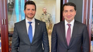 İsrail səfiri Hikmət Hacıyevlə görüşüb  - FOTO