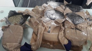 Hava limanında 23 kq marixuana aşkarlanıb