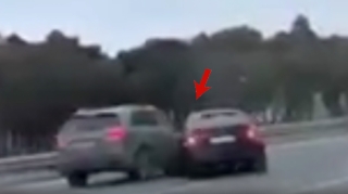 Toy karvanında drift edən maşın belə vuruldu - VİDEO 