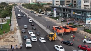 ВНИМАНИЮ водителей:  на одном из главных проспектов Баку ограничено движение