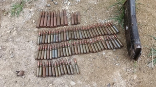 Goranboyda fermadan silah-sursat aşkarlanıb  - FOTO