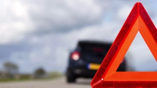 Gəncədə iki avtomobil toqquşub, xəsarət alan var 