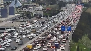Hazırda yollarda sıxlıq var  - SİYAHI - FOTO 