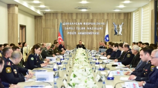 Polis Akademiyasında “Zəfərə aparan yol-Qarabağ Salnaməsi” mövzusunda konfrans keçirildi - FOTOLAR 