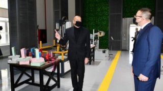 Prezident “Quba ABAD Factory”nin açılışını edib - FOTO 