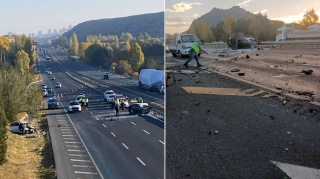 Əks istiqamətlə hərəkət edib dəhşət saçdı: 3 ölü, 2 yaralı - FOTO 