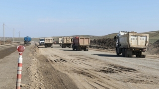 Prezident və birinci xanım Füzuli Beynəlxalq Hava Limanında görülən işlərlə tanış olublar