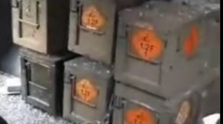 Ermənilər tibbi yardım maşınında silah daşıyıblar   - VİDEO