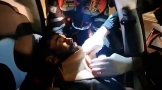 Maşını hasara çırpdı, sıxılıb içində qaldı - VİDEO