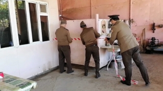 Tovuzda yanğın təhlükəli maye qazdoldurma məntəqəsinin fəaliyyəti dayandırılıb  - VİDEO