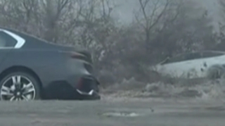 Bakı-Qazax magistralında zəncirvari qəza: Üç nəqliyyat vasitəsi toqquşdu - VİDEO