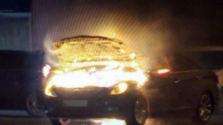 Bakıda "Hyundai"  ALOVLANDI