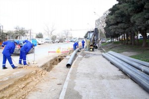 “Azəriqaz” Bakı-Sumqayıt yolunda təmir-tikinti işlərinə start verib