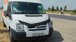 Xaçmazda "Ford-Tranzit"  velosipedçini vurdu - FOTO 