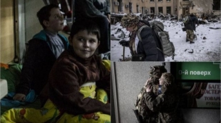 Bombalar altında qalan Xarkovdan son görüntülər - FOTO 