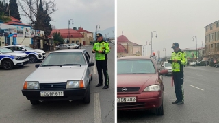 Təhlükəsizlik kəmərindən istifadə etməyən sürücülər cəzalandırıldı