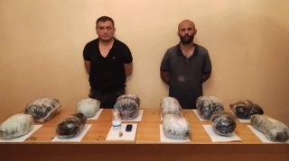 Азербайджанские пограничники предотвратили попытку контрабанды наркотиков из Ирана - ФОТО