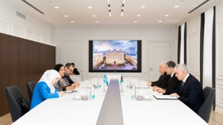 Vilayət Eyvazov BMT-nin nümayəndələri ilə görüşüb 