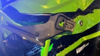 15 milyonluq idman avtomobili ilə qəza etdi -FOTO 