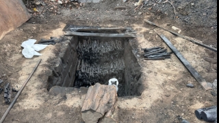 Oğuzda qanunsuz kömür istehsalının qarşısı alındı  - FOTO