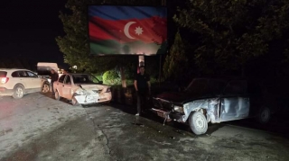 Naxçıvanda baş verən qəzada 2 nəfər xəsarət alıb - FOTO 