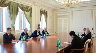 Prezident Overçuku qəbul etdi - FOTOLAR