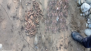 Daşkəsəndə silah-sursat aşkarlanıb 