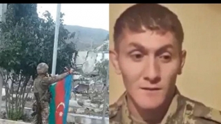 Suqovuşana Azərbaycan bayrağını sancan əsgərimizi siz də tanıyın – VİDEO 