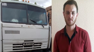 Füzulidə yük maşınının sürücüsü narkotikə görə həbs olundu  - FOTO