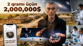 İmişli sakini 2 milyon dollara "meteor" daşı satır - VİDEO 