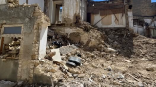 Bakıda söküntü aparılan küçədə təhlükəsizlik tədbirləri görülməyib – MEMAR - FOTO 