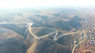 Şəkidə 3 min əhalinin istifadə etdiyi avtomobil yolunun tikintisi davam etdirilir - FOTO