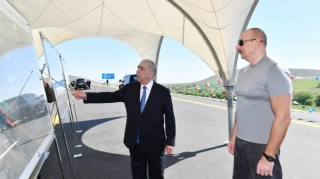 Füzuli-Hadrut avtomobil yolunun açılışı oldu  - FOTO